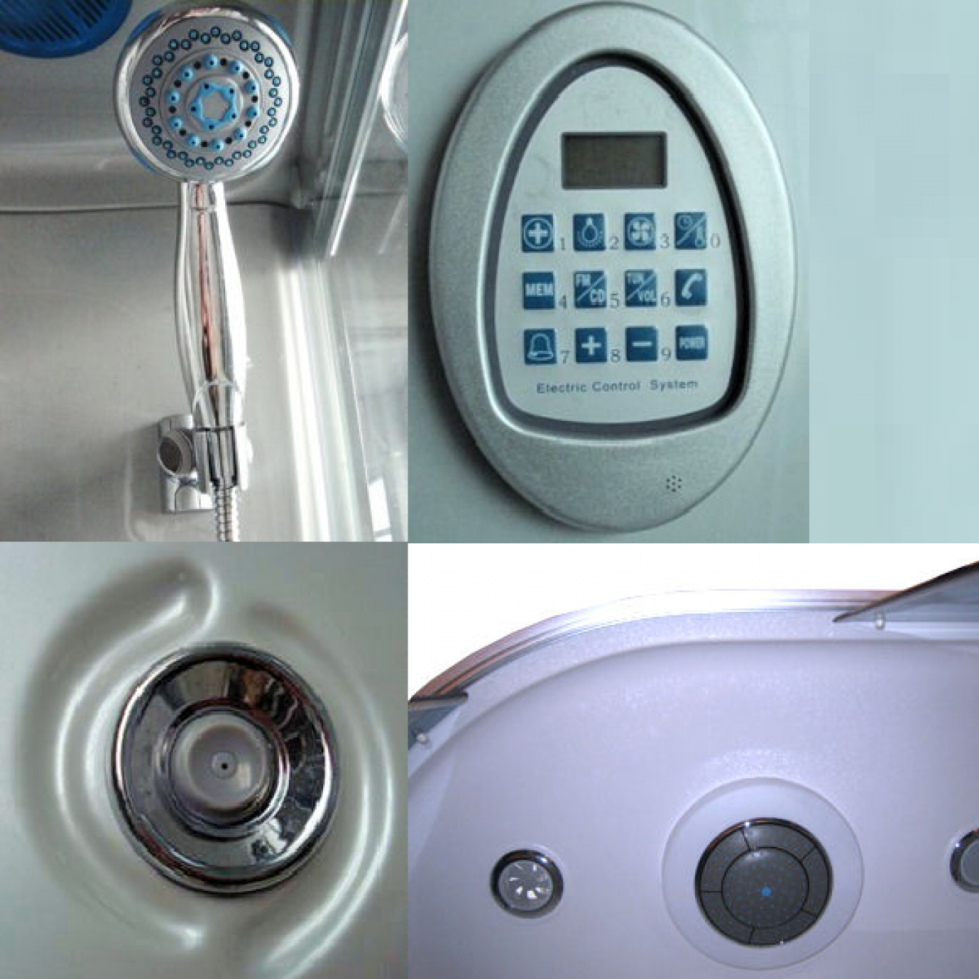 BOX DOCCIA IDROMASSAGGIO 100X100 IDEAL