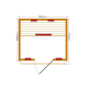 SAUNA INFRAROSSI 120 X 115 COOL PER 2 PERSONE CON CROMOTERAPIA