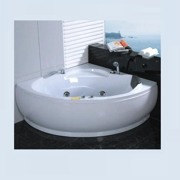 VASCA IDROMASSAGGIO 135X135X60 ANGOLARE IDROMIA