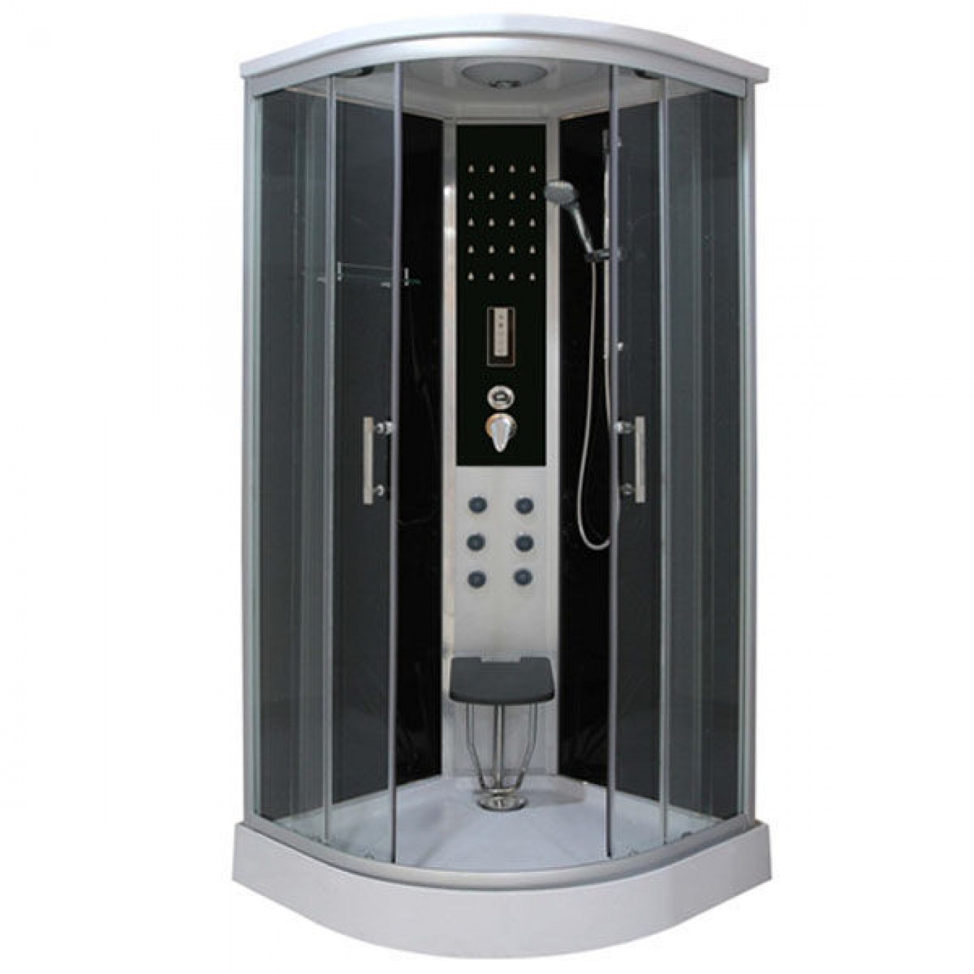 BOX DOCCIA IDROMASSAGGIO 90 X 90 Con Generatore di Vapore