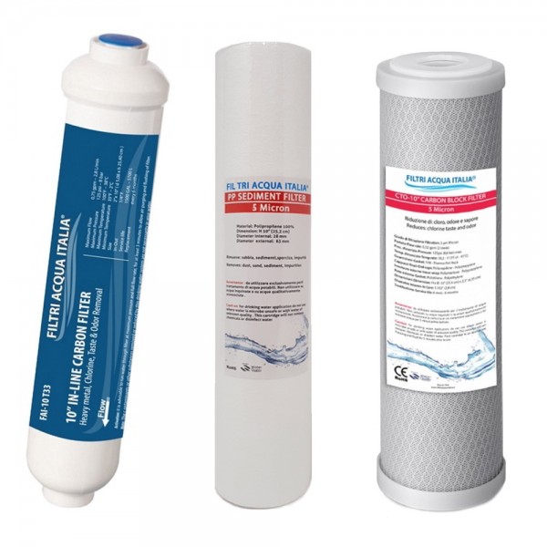 Filtri 10 Pollici per Osmosi Inversa: Filtri Depuratori d'Acqua 