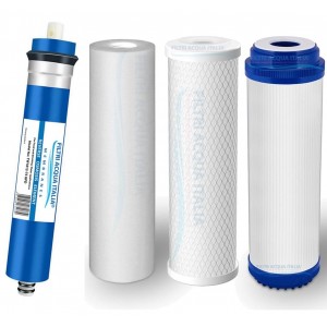 Kit Filtri Acqua Osmosi 3 Stadi con Membrana 75 GPD