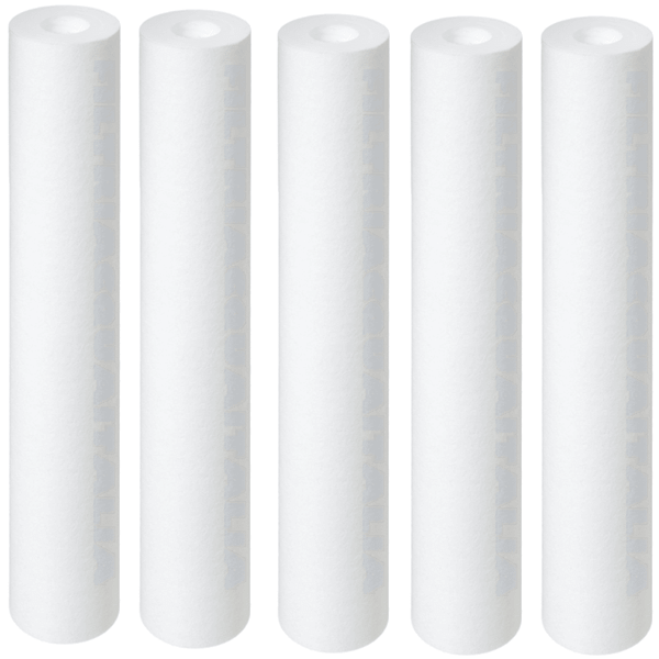 CARTUCCIA SEDIMENTI ATLAS POLIPROPILENE 10" micron 1 SET 5 PEZZI