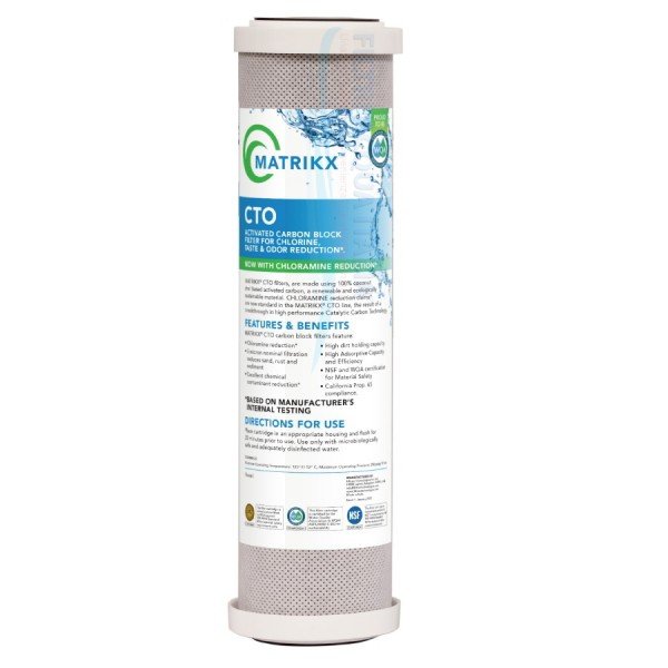 CARTUCCIA MATRIKX CTO/2 10" 5 micron