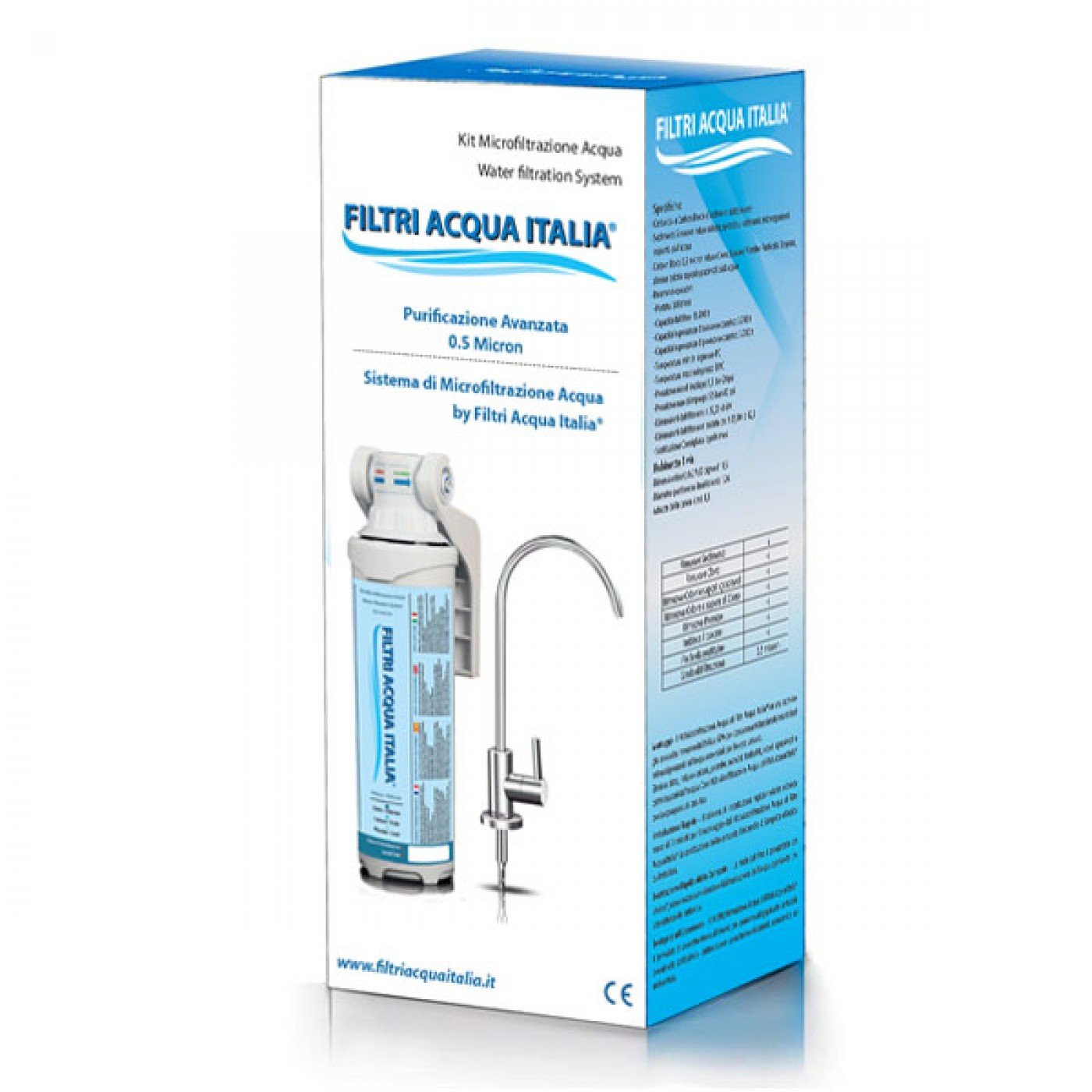 Kit Microfiltrazione Acqua di Filtri Acqua Italia®