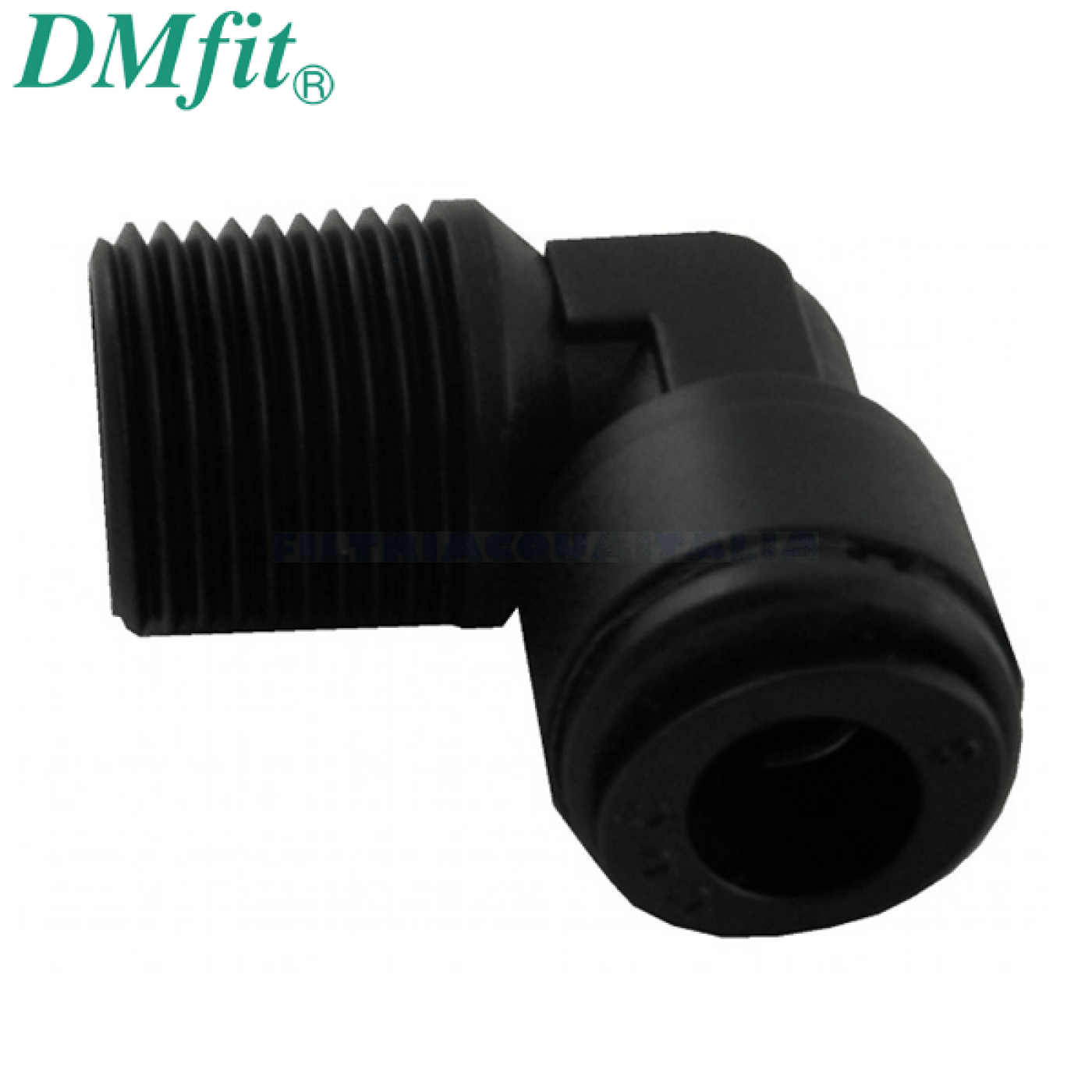 GOMITO FILETTATO 3/8" x 8 mm Tubo DMFIT AME0806M