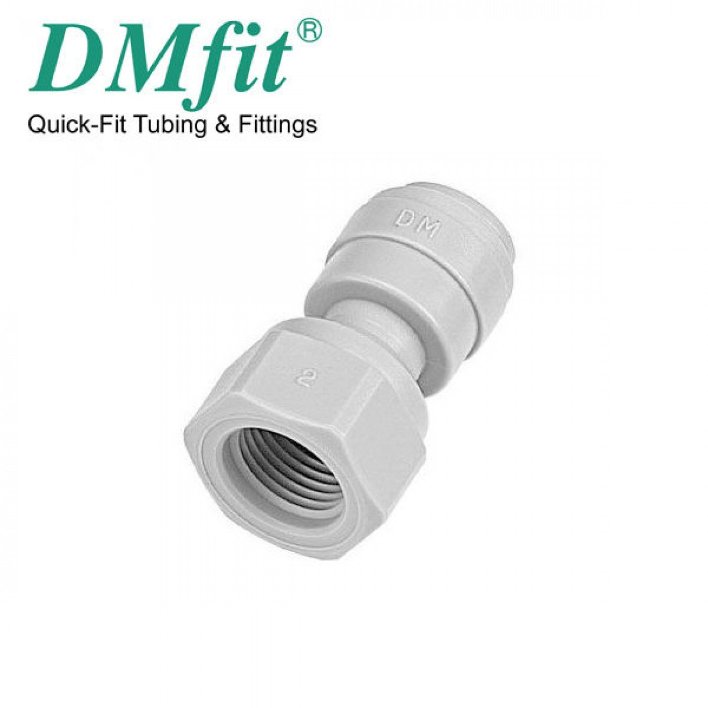 TERMINALE DIRITTO FEMMINA TUBO 5/16" x 7/16-24 FILETTO AFAU057/16C